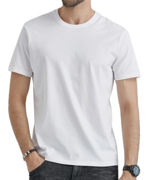 T shirt męski Turcja koszulka 100 % bawełna L