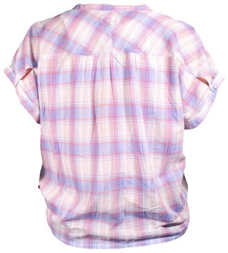 WRANGLER koszulka CHECKED damska EVE BLOUSE _ S