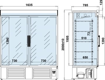 EWA 500 НАПИТКОВ! ХОЛОДИЛЬНЫЙ ШКАФ!ИГЛУ!