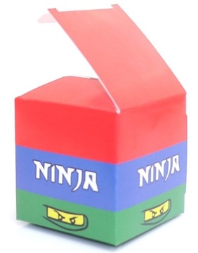 NINJAGO Pudełka dla gości po imprezie 6sztuk