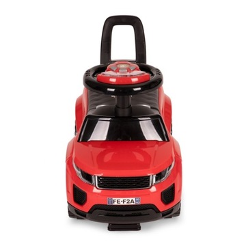 Детская машинка, толкатель, машина Рендж Ровер, звуки, красный
