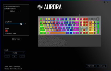 Механическая клавиатура IBOX Aurora K-5 Gaming RGB