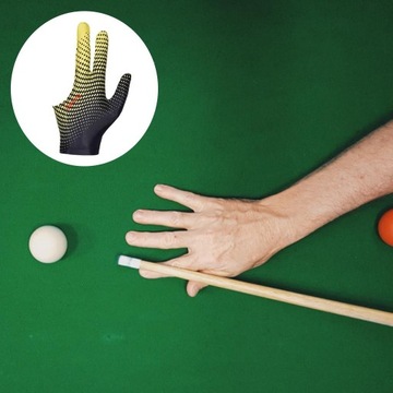 Перчатки для бильярда на 3 пальца.Перчатки для кия Oro.