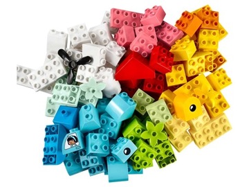 LEGO Duplo 10909 Коробка-сердечко из 80 кубиков