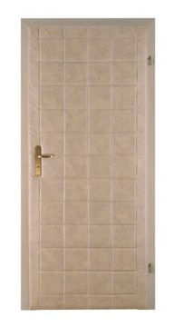 TAPICERKA DRZWIOWA OBICIE 80/90cm KWADRATY - BEŻ