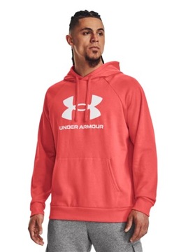 BLUZA MĘSKA Z KAPTUREM UNDER ARMOUR DRESOWA SPORTOWA BAWEŁNA 1379758