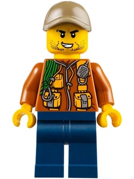 Lego figurka City cty0792 Jungle Explorer 60156