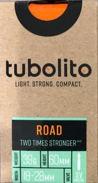 Dętka szosowa Tubolito Road 700x18-28 SV60mm 39g