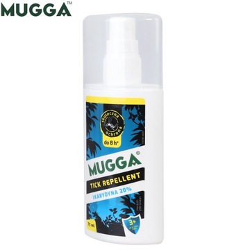 СПРЕЙ МУГГА ОТ КЛЕЩЕЙ И КОМАРОВ 75мл с икаридином