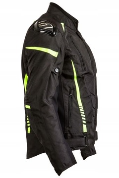 Мотоциклетная куртка OZONE PULSE FLUO YELLOW БЕСПЛАТНО