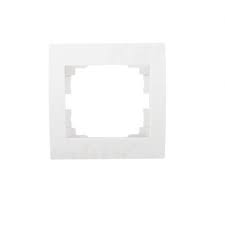 Одинарная белая рамка LOGI 02-1460-002