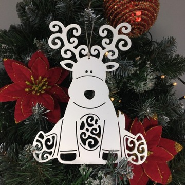 КУЛОН «ОЛЕНЬ» ДЛЯ ОКОН, РОЖДЕСТВЕНСКИЙ ДЕКОР УКРАШЕНИЙ, 30 СМ