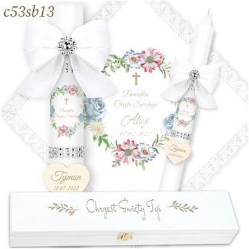 КРЕЩЕНСКАЯ КЕПКА И КРЕЩЕСТВЕННАЯ СВЕЧА СУВЕНИРЫ СВЯТОГО КРЕЩЕНИЯ