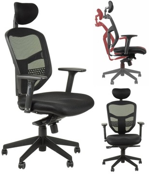 Fotel ergonomiczny HN-5038 czarny od Stema
