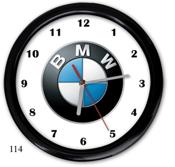 НАСТЕННЫЕ ЧАСЫ Логотип автомобиля эмблема BMW