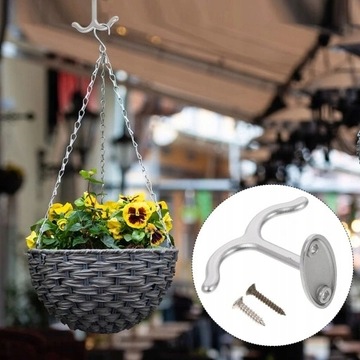 Ключница с двойным захватом для потолочного крепления, 4 шт.