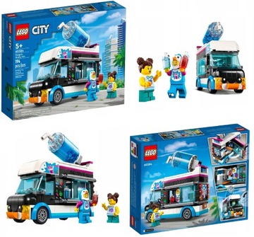 LEGO CITY 60384 PINGWINIA FURGONETKA ZE SLUSHEM