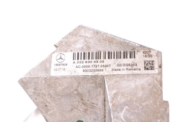 MERCEDES W222 S350D 2015 LHD A/C WAZ KLIMATIZACE PŘÍVOD TRUBKY
