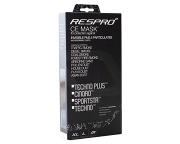 НОВАЯ маска против смога RESPRO Cinqro White L