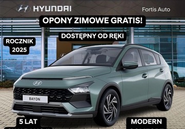 Hyundai Bayon SUV Facelifting 1.0 T-GDI 100KM 2025 Hyundai Bayon Hyundai Bayon 1.0 T-GDI 100KM Modern Comfort Aurora Grey