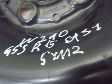 DISK 15” OCELOVÝ MERCEDES W210 ET37