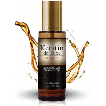 Serum De Luxe 100ml Olejek Keratynowy Wygładzający