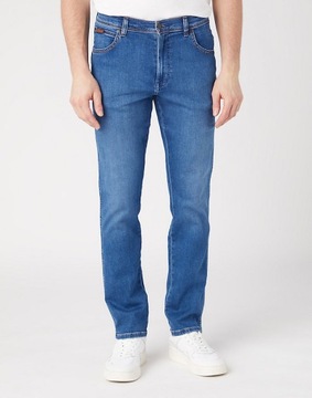 Męskie spodnie jeansowe proste Wrangler TEXAS SLIM W31 L32