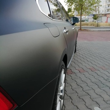 MATT BLACK FOIL, самоклеящаяся защитная автомобильная пленка, 100 см.