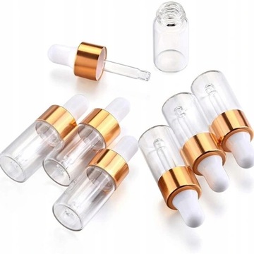 50 1ml butelka z olejkiem eterycznym fiolki