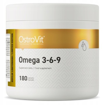 OstroVit Omega 3-6-9 EPA/DHA + Linolowy 180 kaps