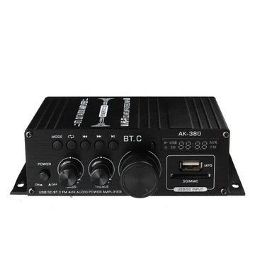 ЦИФРОВОЙ УСИЛИТЕЛЬ МОЩНОСТИ СТЕРЕОЗВУКА BT 5.0 12 В HIFI ДЛЯ ДОМАШНЕГО АВТОМОБИЛЯ