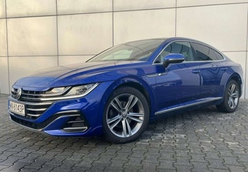 Volkswagen Arteon Fastback Facelifting 2.0 TSI 190KM 2021 Volkswagen Arteon Piekny kolor DSG R-LINE FV 23 2.0 Benzyna 190KM, zdjęcie 1