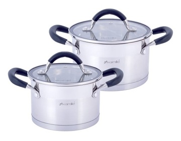 ZESTAW GARNKÓW 5751 INOX 4 ELEMENTY KAMILLE