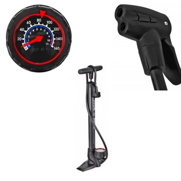 Велосипедный насос Beto CLD-023G 120 PSI с манометром