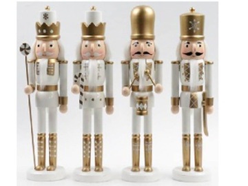 Большое деревянное украшение «Щелкунчик», 30 см.