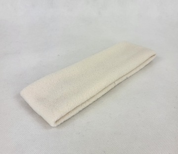 657 ПОВЯЗКА НА ГОЛОВЬ Флисовая, ширина 8 см, ЭКРУ