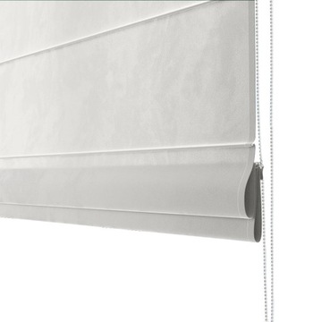 Roleta rzymska gotowa Welwet szary 180cmx170cm
