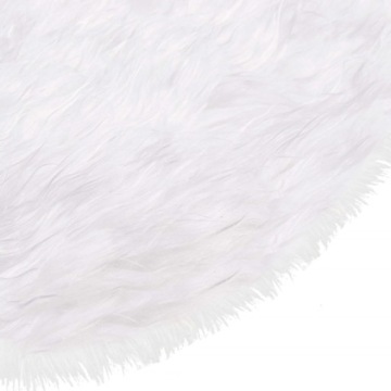 КОВРИК «РОЖДЕСТВЕНСКАЯ ЕЛКА», БЕЛЫЙ КОВЕР, 120 см, ДЛЯ ПОДАРКОВ