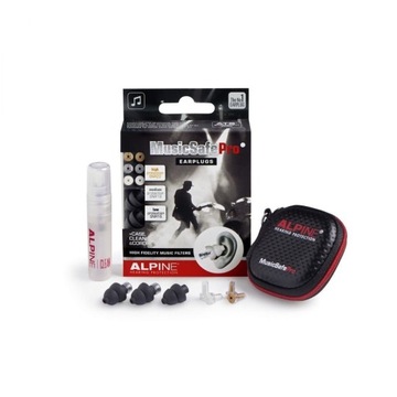 Беруши ALPINE Music Safe Pro (черные)