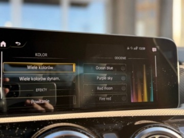 Mercedes CLA C118/X118 2020 Mercedes-Benz CLA 200 Progressive pakiet Night salon Polska jasne wnetrze, zdjęcie 16