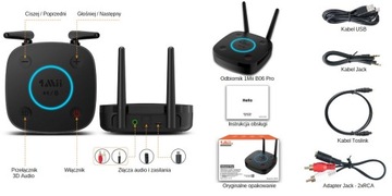 Приемник Bluetooth БОЛЬШОЙ ДЕЙСТВИЕ 60 м 1MII B06