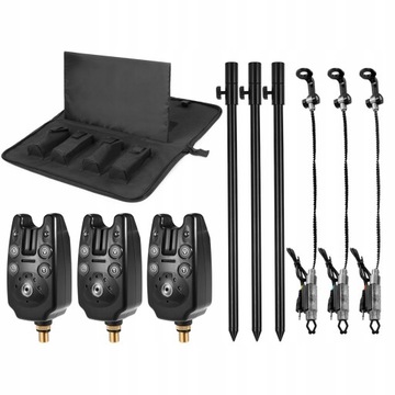 СИГНАЛИЗАЦИИ ДЛЯ РЫБАЛКИ, НАБОР 3 ШТ.