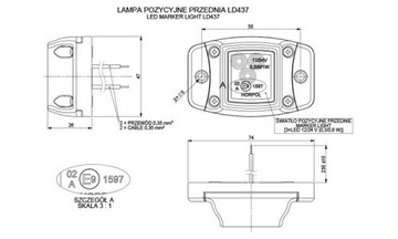 КОНТУРНЫЙ ФОНАРЬ КРЫШИ ЭВАКУАТОРА-КОНТЕЙНЕРА