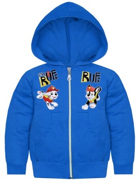 BLUZA Z KAPTUREM ROZPINANA CHŁOPIĘCA PSI PATROL r 122 1009