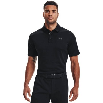 Koszulka Polo męska Under Armour Tech 1290140 Czarna r. M