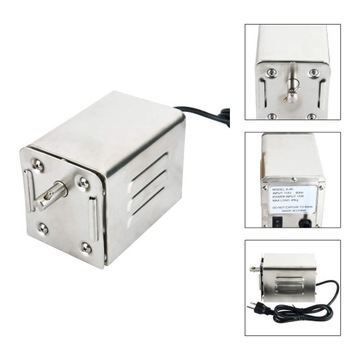 SILNIK NIERDZEWNY DO GRILA ROŻNA 15W DO 70 KG 3-5 obrotów na minutę