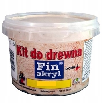 MOCNY KIT DO DREWNA I PODŁÓG DREWNIANYCH 250G DĄB ŚREDNI