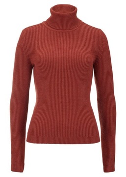 SWETER W DOPASOWANYM FASONIE Z GOLFEM 36/38