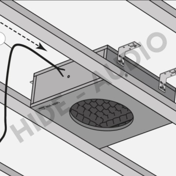 Динамик Kef Ci160.2CR + корпус BackBox Hide-Audio