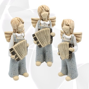 АККОРДЕОН АНГЕЛ-ХРАНИТЕЛЬ МУЗЫКАНТ АНГЕЛ ФИГУРКА ДЕНЬ РОЖДЕНИЯ СВЯТОЙ МОРОЗ
